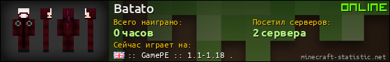 Юзербар 560x90 для Batato