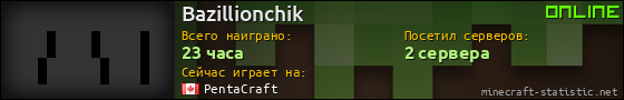 Юзербар 560x90 для Bazillionchik