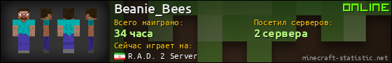 Юзербар 560x90 для Beanie_Bees