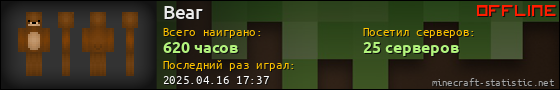 Юзербар 560x90 для Bear