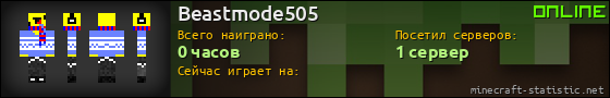Юзербар 560x90 для Beastmode505