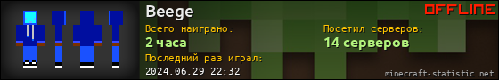 Юзербар 560x90 для Beege