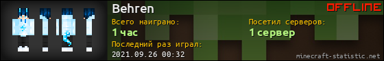 Юзербар 560x90 для Behren
