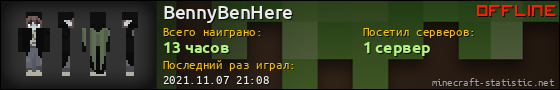 Юзербар 560x90 для BennyBenHere