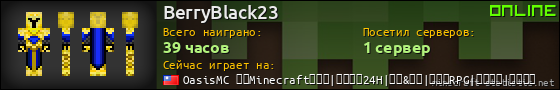 Юзербар 560x90 для BerryBlack23