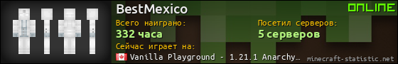 Юзербар 560x90 для BestMexico