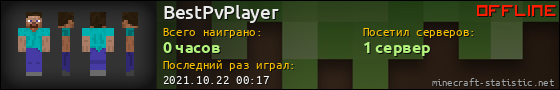 Юзербар 560x90 для BestPvPlayer