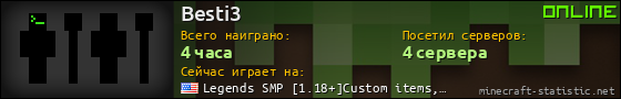 Юзербар 560x90 для Besti3