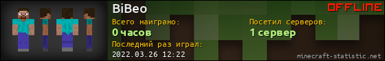 Юзербар 560x90 для BiBeo