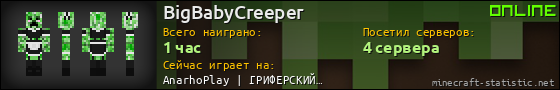 Юзербар 560x90 для BigBabyCreeper