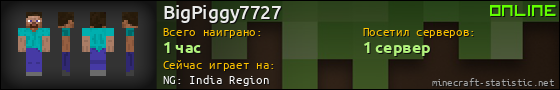 Юзербар 560x90 для BigPiggy7727