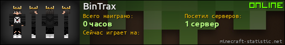 Юзербар 560x90 для BinTrax