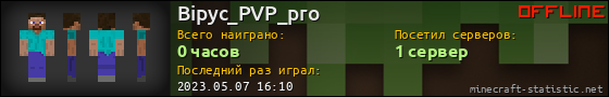 Юзербар 560x90 для Bipyc_PVP_pro