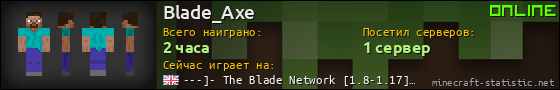 Юзербар 560x90 для Blade_Axe