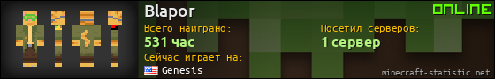 Юзербар 560x90 для Blapor