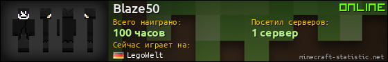 Юзербар 560x90 для Blaze50