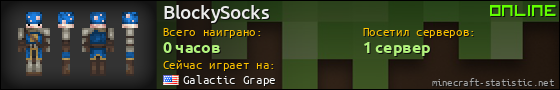 Юзербар 560x90 для BlockySocks