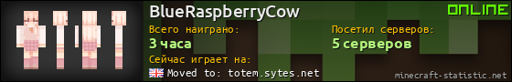 Юзербар 560x90 для BlueRaspberryCow