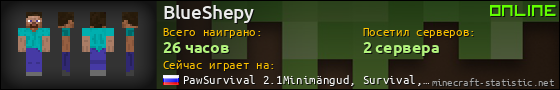 Юзербар 560x90 для BlueShepy