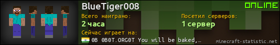 Юзербар 560x90 для BlueTiger008