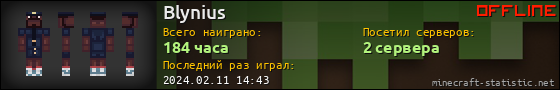 Юзербар 560x90 для Blynius