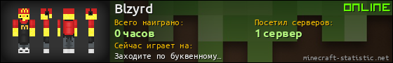 Юзербар 560x90 для Blzyrd