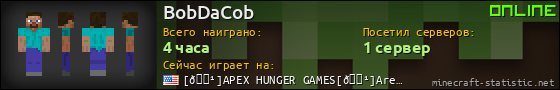 Юзербар 560x90 для BobDaCob