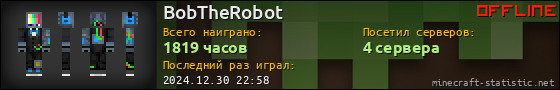 Юзербар 560x90 для BobTheRobot