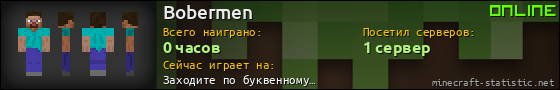 Юзербар 560x90 для Bobermen