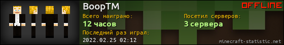 Юзербар 560x90 для BoopTM