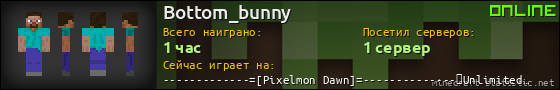 Юзербар 560x90 для Bottom_bunny