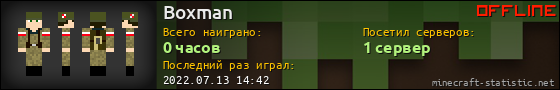 Юзербар 560x90 для Boxman
