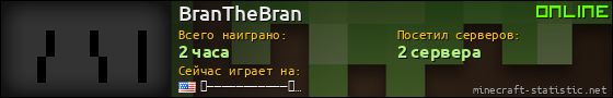 Юзербар 560x90 для BranTheBran
