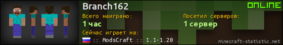 Юзербар 560x90 для Branch162