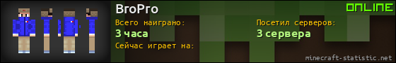 Юзербар 560x90 для BroPro