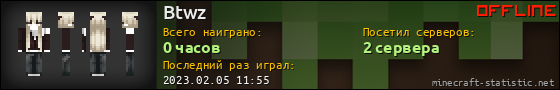 Юзербар 560x90 для Btwz