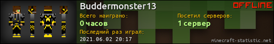 Юзербар 560x90 для Buddermonster13