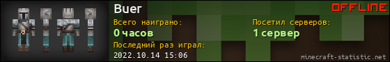 Юзербар 560x90 для Buer