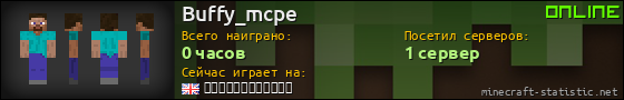 Юзербар 560x90 для Buffy_mcpe