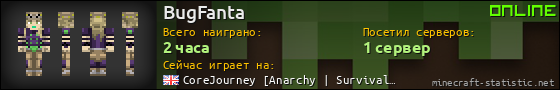 Юзербар 560x90 для BugFanta