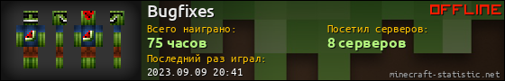 Юзербар 560x90 для Bugfixes