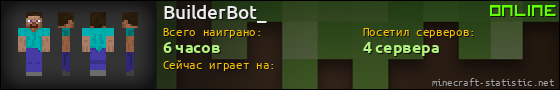 Юзербар 560x90 для BuilderBot_