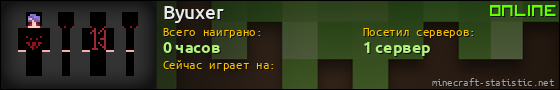 Юзербар 560x90 для Byuxer