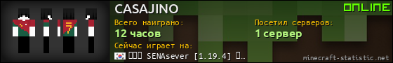 Юзербар 560x90 для CASAJINO