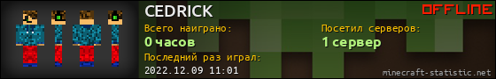 Юзербар 560x90 для CEDRICK