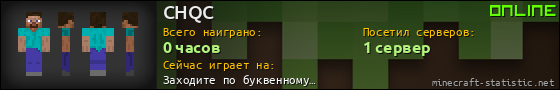 Юзербар 560x90 для CHQC
