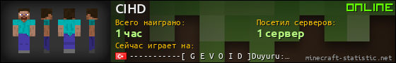 Юзербар 560x90 для CIHD