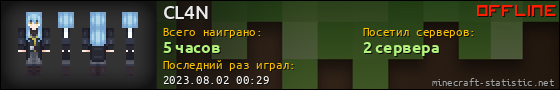 Юзербар 560x90 для CL4N
