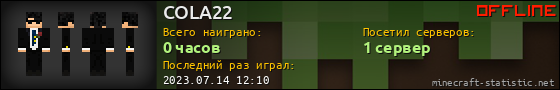 Юзербар 560x90 для COLA22