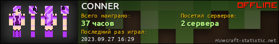Юзербар 560x90 для CONNER